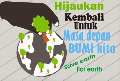 contoh poster lingkungan