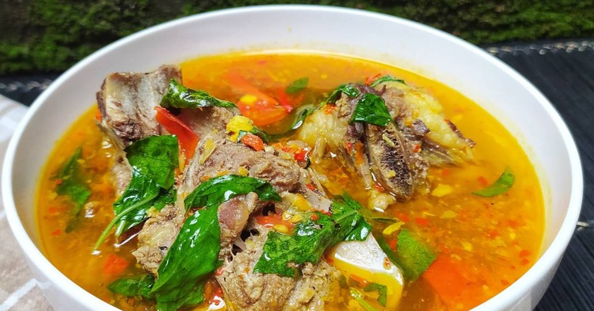 makanan khas palembang pindang tulang